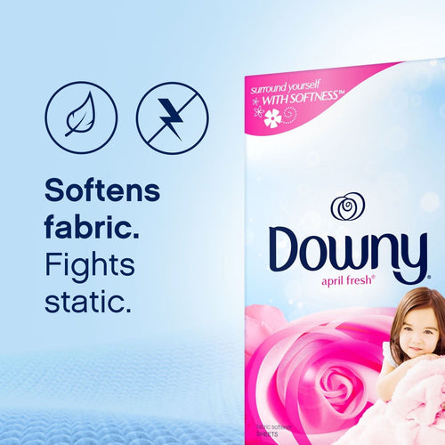 Downy April Fresh Fabric Softener Dryer Sheets, 34 Count EasyOptionXY LLC