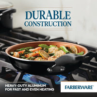 Farberware 14 Piece Easy Clean Pro Ceramic Nonstick Pots and Pans Set, Black EasyOptionXY LLC