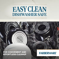 Farberware 14 Piece Easy Clean Pro Ceramic Nonstick Pots and Pans Set, Black EasyOptionXY LLC