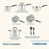 Farberware Brilliance 10-Piece Cookware Set EasyOptionXY LLC