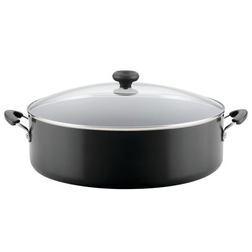 Farberware Easy Clean 14 inch Aluminum Nonstick Covered Family Pan, Black EasyOptionXY LLC