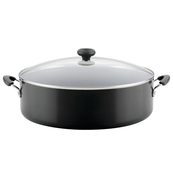 Farberware Easy Clean 14 inch Aluminum Nonstick Covered Family Pan, Black EasyOptionXY LLC