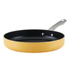 Farberware Style Nonstick 11.25" Cookware Deep Round Grill Pan, Yellow EasyOptionXY LLC
