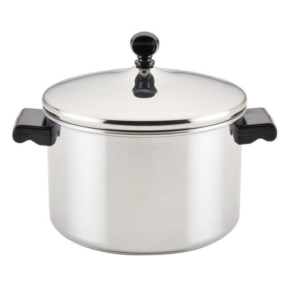 Farberware Classic Series Stainless Steel Saucepot with Lid, 4-Quart, Silver EasyOptionXY LLC