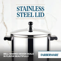 Farberware 8-Quart Classic Series Stainless Steel Stockpot with Lid, Silver EasyOptionXY LLC