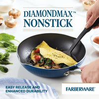 Farberware Style 10" Nonstick Cookware Frying Pan, Blue EasyOptionXY LLC