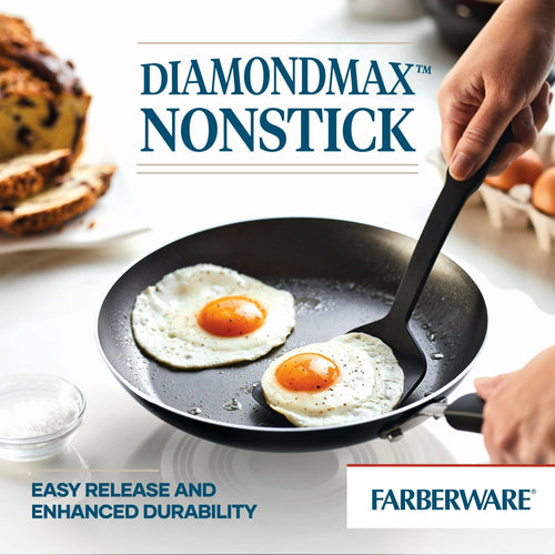 Farberware 8 inch Easy Clean Aluminum Non-Stick Frying Pan/Fry Pan/Skillet, Black EasyOptionXY LLC