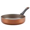 Farberware 12-Inch Performance Nonstick Deep Frying Pan/Fry Pan, Copper EasyOptionXY LLC