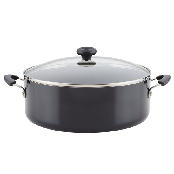 Farberware Easy Clean 8 Quart Aluminum Nonstick Stockpot, Black EasyOptionXY LLC