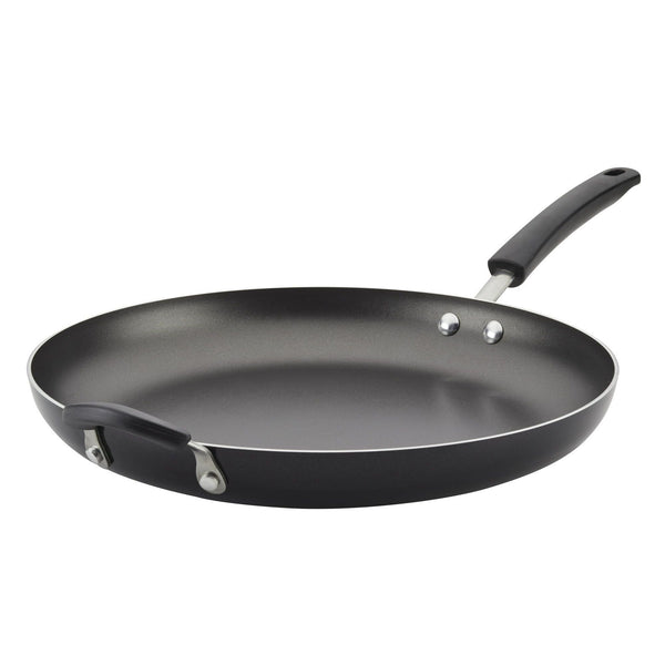 Farberware Easy Clean 14" Aluminum Nonstick Frying Pan with Helper Handle, Black EasyOptionXY LLC