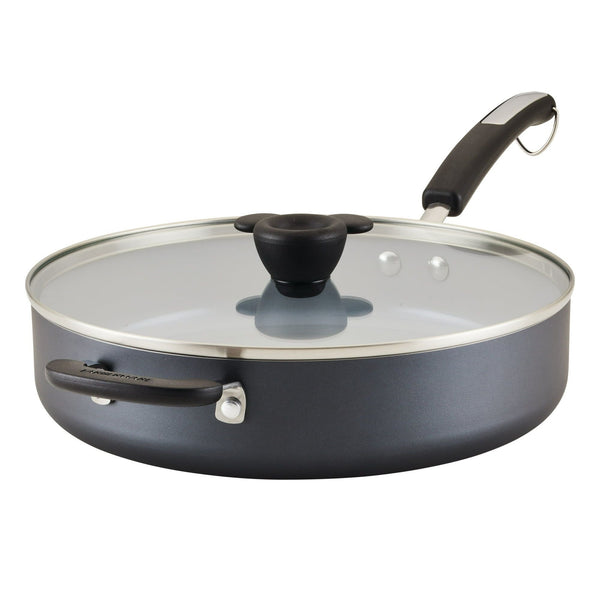 Farberware Disney Ceramic Nonstick 4.5 Quart Saute Pan with Lid, Black EasyOptionXY LLC