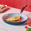 Farberware Disney 11 inch Ceramic Nonstick Frying Pan, Blue EasyOptionXY LLC