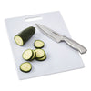 Farberware 11-inch x 14-inch Poly Kitchen Cutting Board White EasyOptionXY LLC