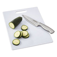 Farberware 11-inch x 14-inch Poly Kitchen Cutting Board White EasyOptionXY LLC