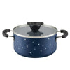 Farberware Disney 3 Quart Ceramic Nonstick Saucepot with Lid, Blue EasyOptionXY LLC