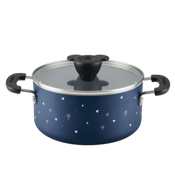 Farberware Disney 3 Quart Ceramic Nonstick Saucepot with Lid, Blue EasyOptionXY LLC