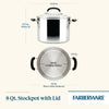 Farberware Brilliance 8-Quart Stockpot with Lid EasyOptionXY LLC