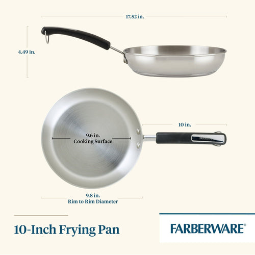 Farberware Brilliance 10-Inch Frying Pan EasyOptionXY LLC