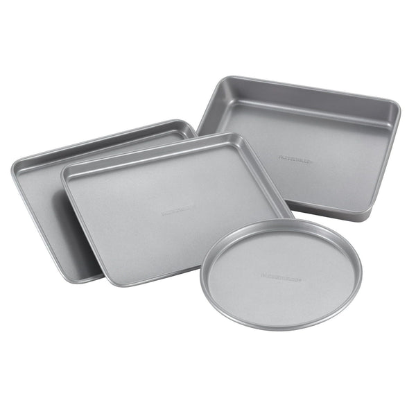 Farberware 4 Piece Nonstick Bakeware Toaster Oven Set, Gray EasyOptionXY LLC