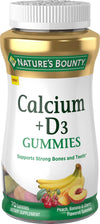 Nature's Bounty Calcium + Vitamin D3 Gummies; Multi-Flavored; 70 Count EasyOptionXY LLC