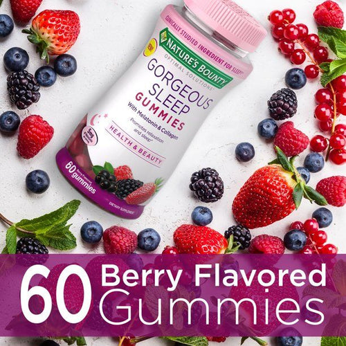 Nature's Bounty Optimal Solutions Gorgeous Sleep Gummies; 60 Count EasyOptionXY LLC