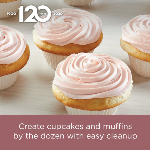 Farberware Nonstick Bakeware Muffin Pan, 12-Cup, Rose Gold EasyOptionXY LLC