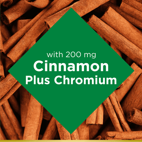 Nature's Bounty Cinnamon Supplement + Chromium; 2000 mg; 60 Capsules EasyOptionXY LLC