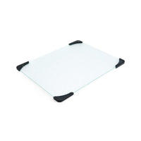 Farberware 12-inch x 15-inch Glass Cutting Board with Black Non-Slip Corners EasyOptionXY LLC