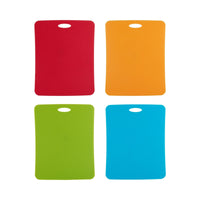 Farberware set of 4 11"x 14" Cutting Matts, Red, Green, Orange, Blue EasyOptionXY LLC