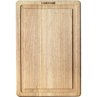 Farberware Hardwood Cutting Board with Drip Groove Trench, 12-Inch-by-18-Inch EasyOptionXY LLC