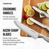 Farberware Classic 22 Piece Stamped Stainless Steel Knife Set and Utensil Set EasyOptionXY LLC