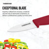 Farberware Professional 3-inch Ceramic Paring Kitchen Knife with Red Blade Cover EasyOptionXY LLC