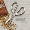 Farberware High Carbon Stamped Stainless Steel Kitchen Scissors EasyOptionXY LLC