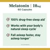 Nature's Bounty Melatonin Sleep Aid Capsules; 10 mg; 60 Count EasyOptionXY LLC