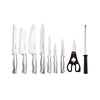 Farberware 15-piece Cutlery Set-Stamped Stainless Steel in Black Block EasyOptionXY LLC