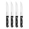 Farberware 4-Piece Full-Tang Triple Rivet 'Never Needs Sharpening' Stainless Steel Steak Knife Set, Black EasyOptionXY LLC