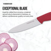 Farberware Professional 5-inch Ceramic Utility Knife with Red Blade Cover and Handle EasyOptionXY LLC
