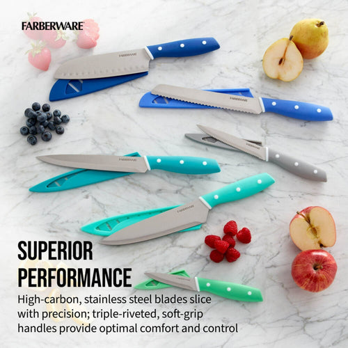 Farberware Classic 23-Piece Stainless Steel Knife and Measuring Set EasyOptionXY LLC
