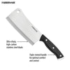 Farberware Classic 6-inch Triple Riveted Cleaver Knife with Endcap and Black Handle EasyOptionXY LLC