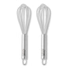 Thyme & Table 2-Pack Silicone Mini Whisks, Gray EasyOptionXY LLC
