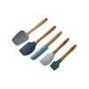 Thyme & Table 5-Piece Silicone Utensil Set with Beechwood Handles EasyOptionXY LLC