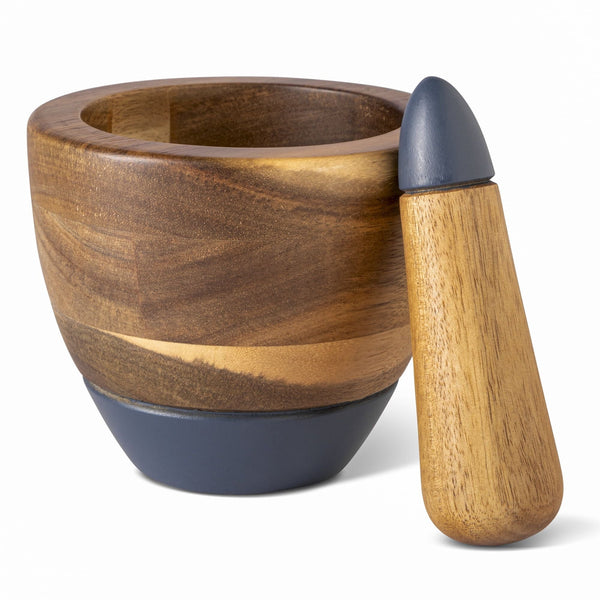 Thyme & Table Acacia Wood Mortar & Pestle EasyOptionXY LLC