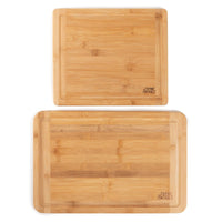Thyme & Table Knife Friendly Bamboo Cutting Board, 2 Pack EasyOptionXY LLC