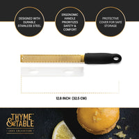 Thyme & Table Stainless Steel Fine Grater & Zester EasyOptionXY LLC