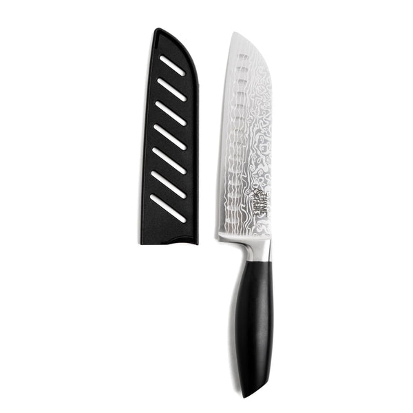 Thyme & Table High Carbon Stainless Steel Kitchen 7" Santoku Knife EasyOptionXY LLC