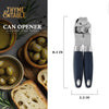 Thyme & Table Manual Stainless Steel Can Opener with Easy-Turn Knob EasyOptionXY LLC