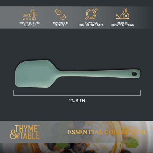 Thyme & Table Silicone Kitchen Spatula, Sage EasyOptionXY LLC