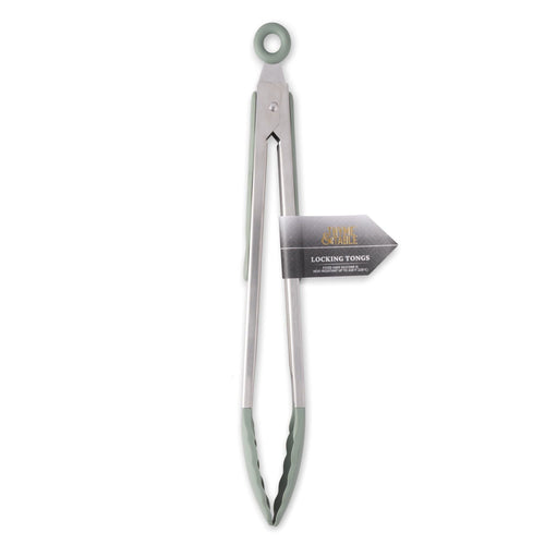 Thyme & Table Silicone Locking Tongs, Sage EasyOptionXY LLC