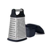 Thyme & Table 2-Piece 4-Sided Stainless Steel Box Grater Set EasyOptionXY LLC