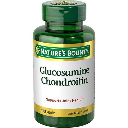 Nature's Bounty Glucosamine Chondroitin Capsules; 110 Count EasyOptionXY LLC